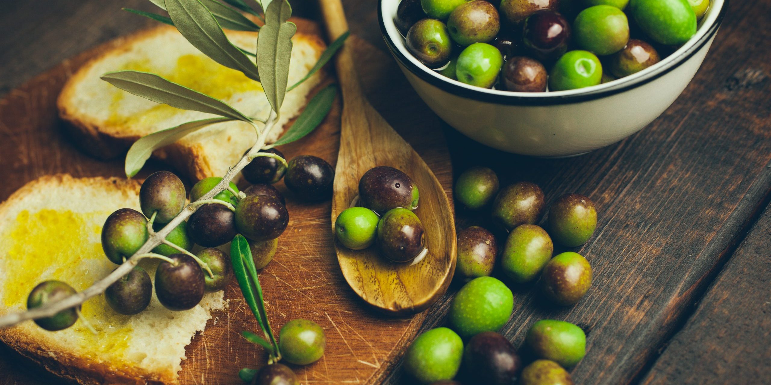 pane olio e olive